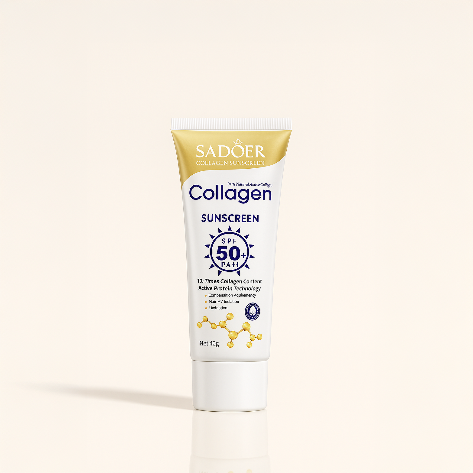 קרם הגנה עם קולגן