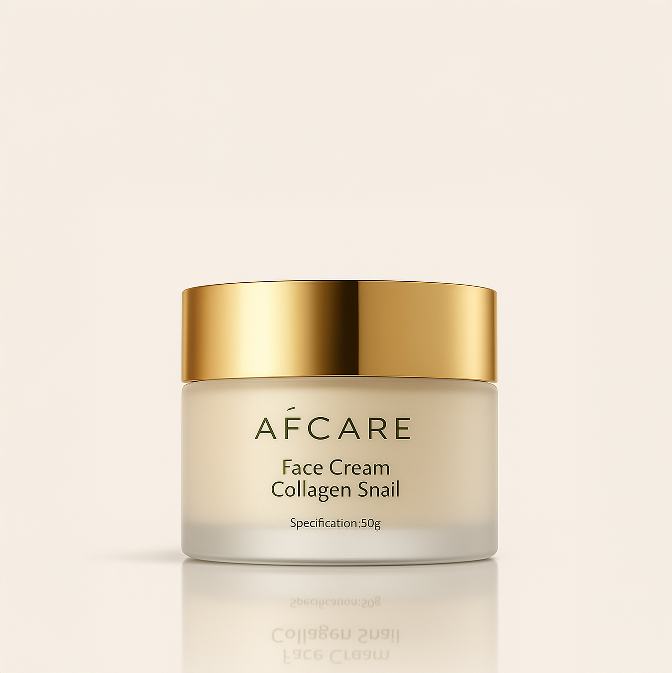 קרם חלזונות לפנים עם קולגן