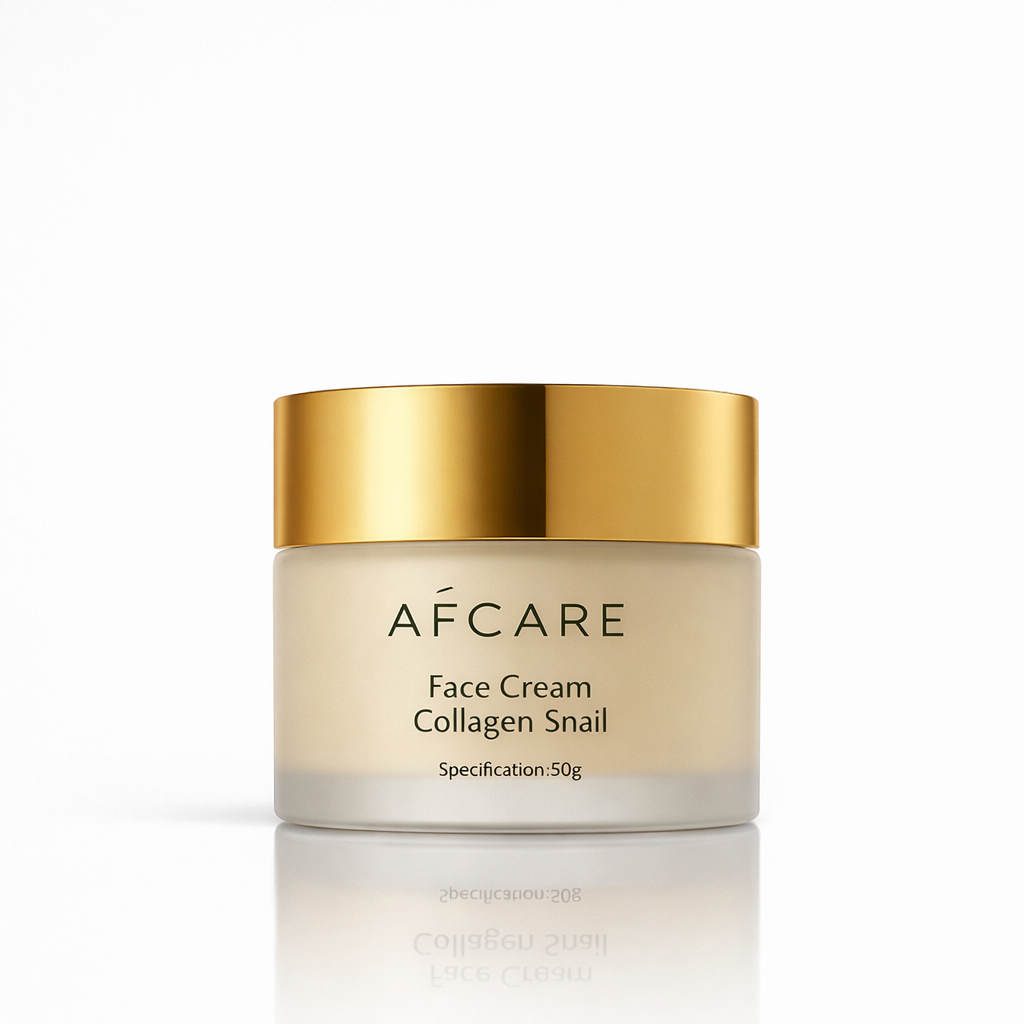 קרם חלזונות לפנים עם קולגן