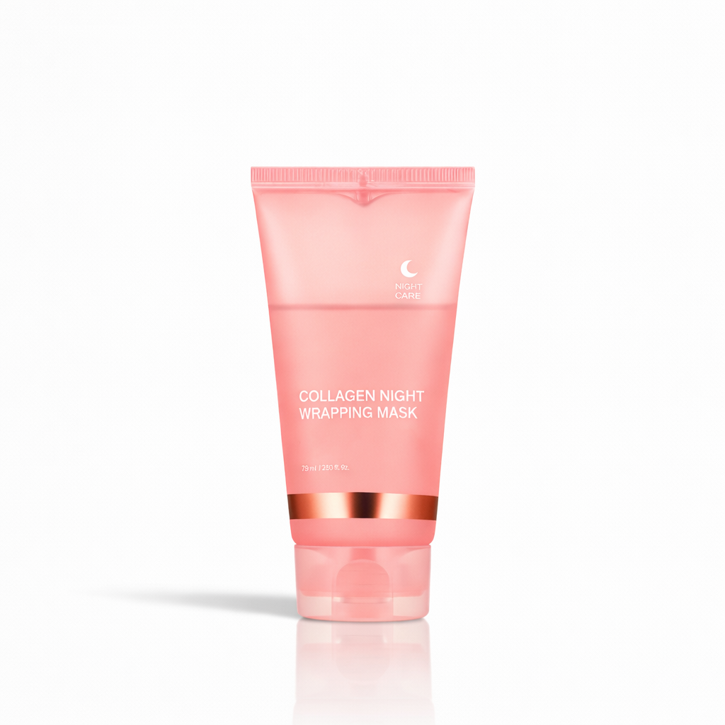 מסיכה מתקלפת לפנים עם קולגן